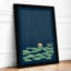 Water Lily at Rest Botanical - Framed Print-1020110695-1020110689