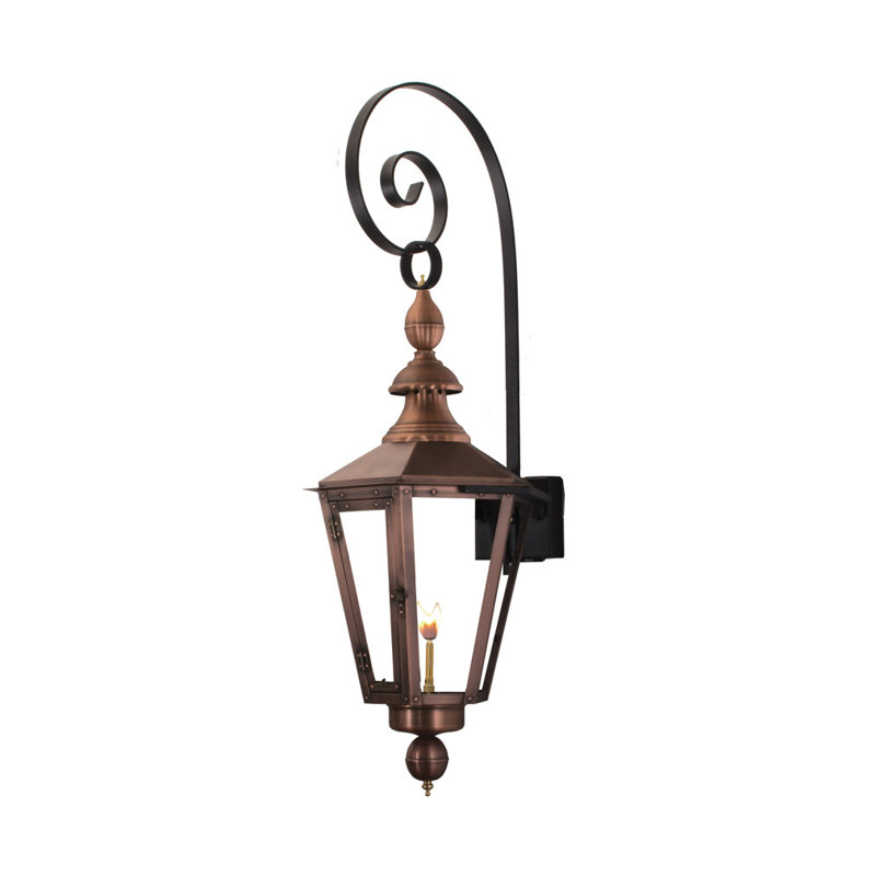 Vicksburg Outdoor Wall Lantern, 41" H x 24" W x 24" D