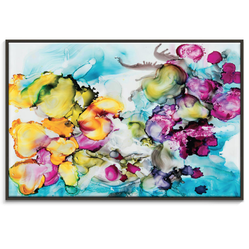 Another Dimension by Julie Ahmad - Wrapped Canvas Gallery-Wrapped Canvas Giclée, 51 cm H x 76 cm W, Black Floater Frame