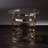 Trimm Glass Top End Table