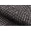 Tapis d'intérieur / extérieur à motif de chevrons gris anthracite Antigua-1707045709