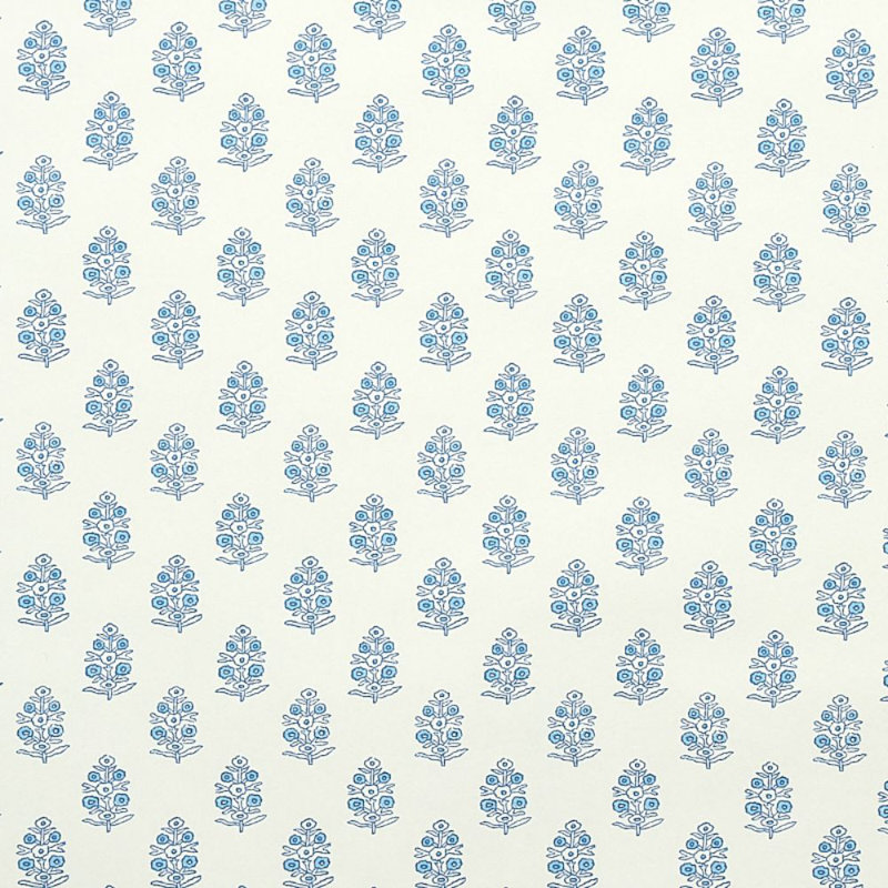 Papier peint Aditi, Bleu