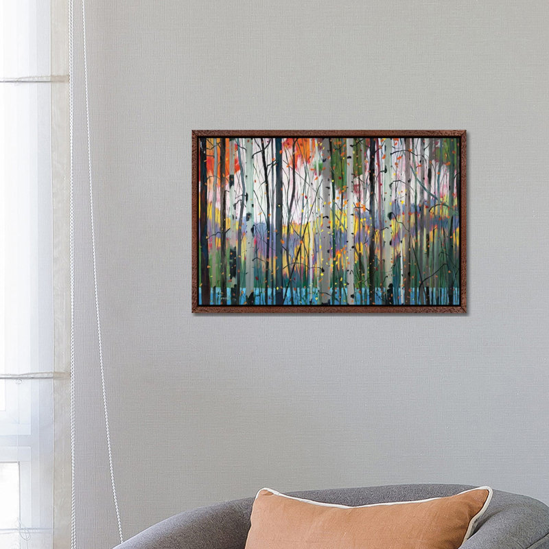 Lone Ranger by Graham Forsythe - Painting on Canvas, 66.04 cm H x 45.72 cm W, Classic Wood Floater Framed