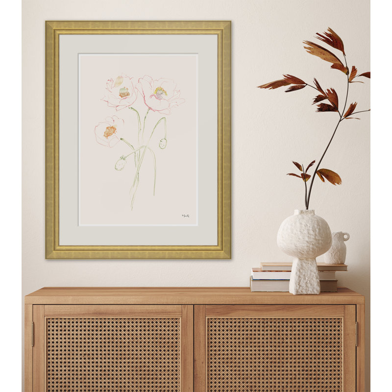Peony Cluster Painting by Yuki Osada