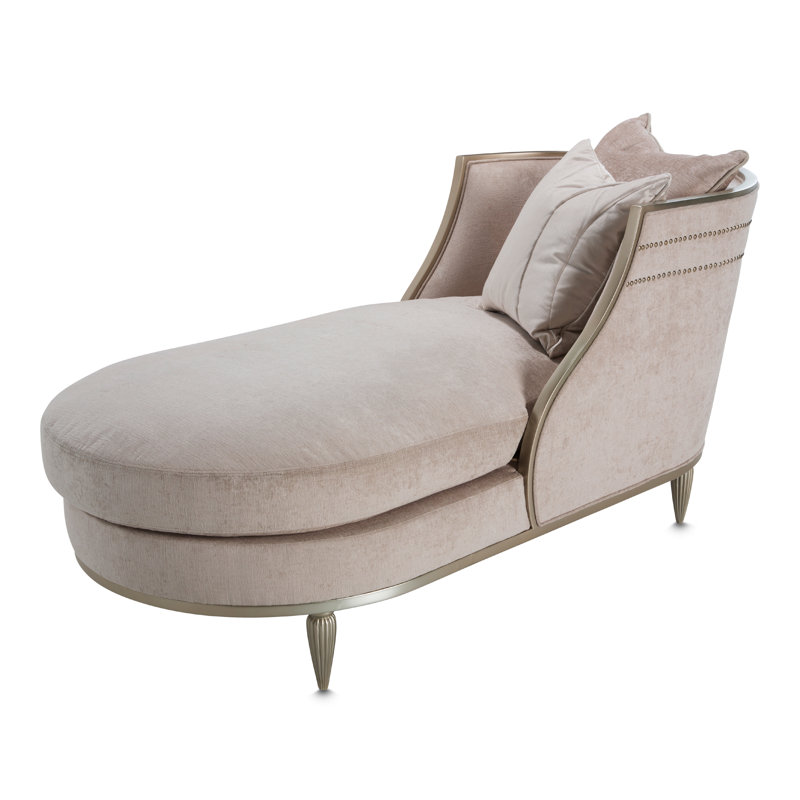 Chaise longue London Place, parchemin