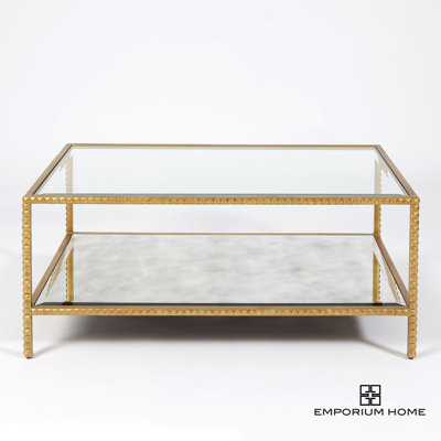 Emporium Home Glass Cocktail Table