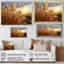 Wildflowers In Sunset Tranquil Harvest II, reproduction d'art sur toile-711755703-711755700