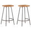 Casias Counter Stool with Metal Frame-366801365