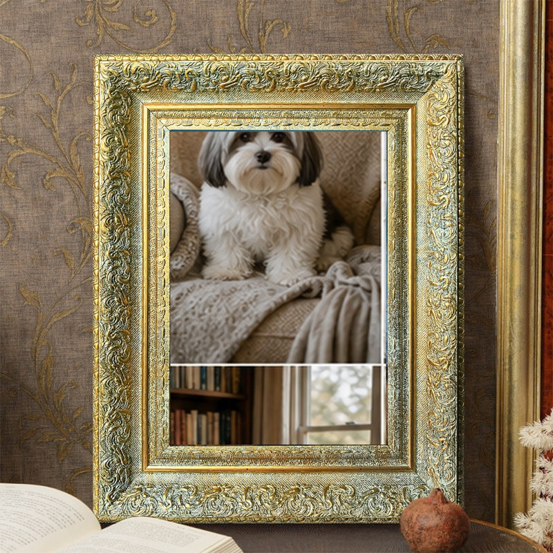 Cadre photo décoratif 3 pièces or antique pour photos 5 po x 7 po, Antique Gold, 3, 5" W x 7" H