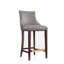 Tabouret de bar en cuir de hêtre Shubert-841358574-841358567