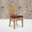 Orlison Vertical Slat Back Wooden Restaurant Chair-17283570-17283574