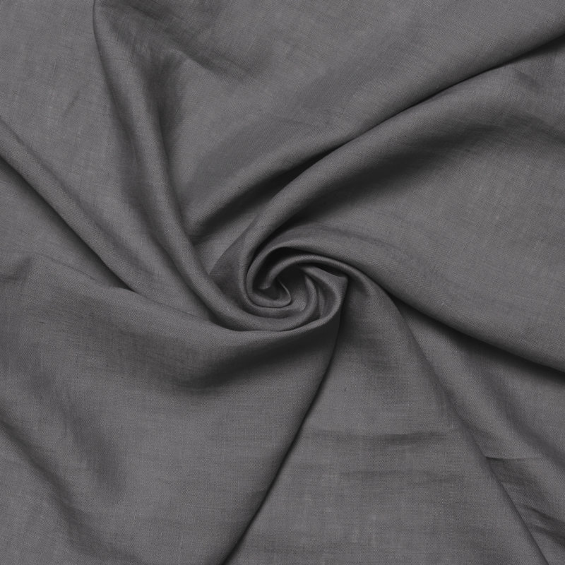 Paire de rideaux occultant et isolants avec œillets Herron, Gris foncé, l 52 po x L 96 po