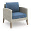 Ensemble de canapé d'extérieur 5 pièces Azy avec tabourets et chaises Azy-108470632