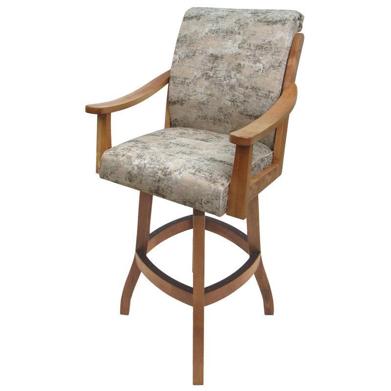 Comptoir pivotant, bar et très grand tabouret Kemaurion, Tabouret de comptoir (siège d'une hauteur de 26 p