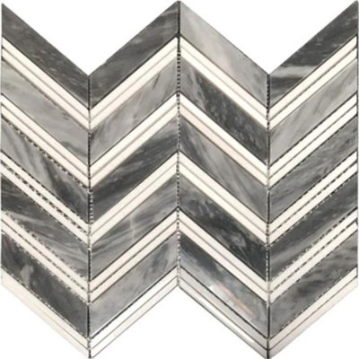 Herringbone Polished Stone Tile