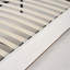 Lit plateforme tapissier contemporain avec rangement à gaz-132839856-132839857