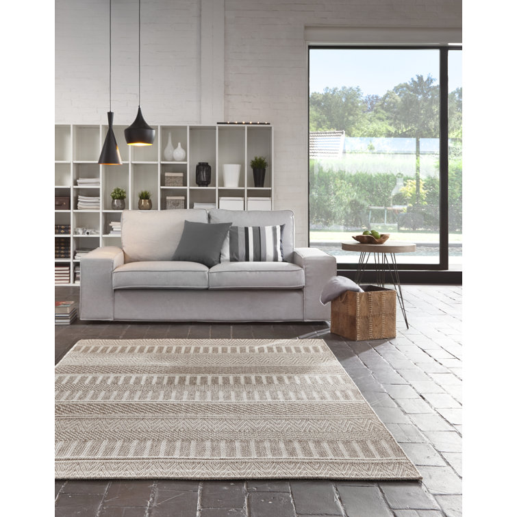 Harley Flatweave Beige Rug