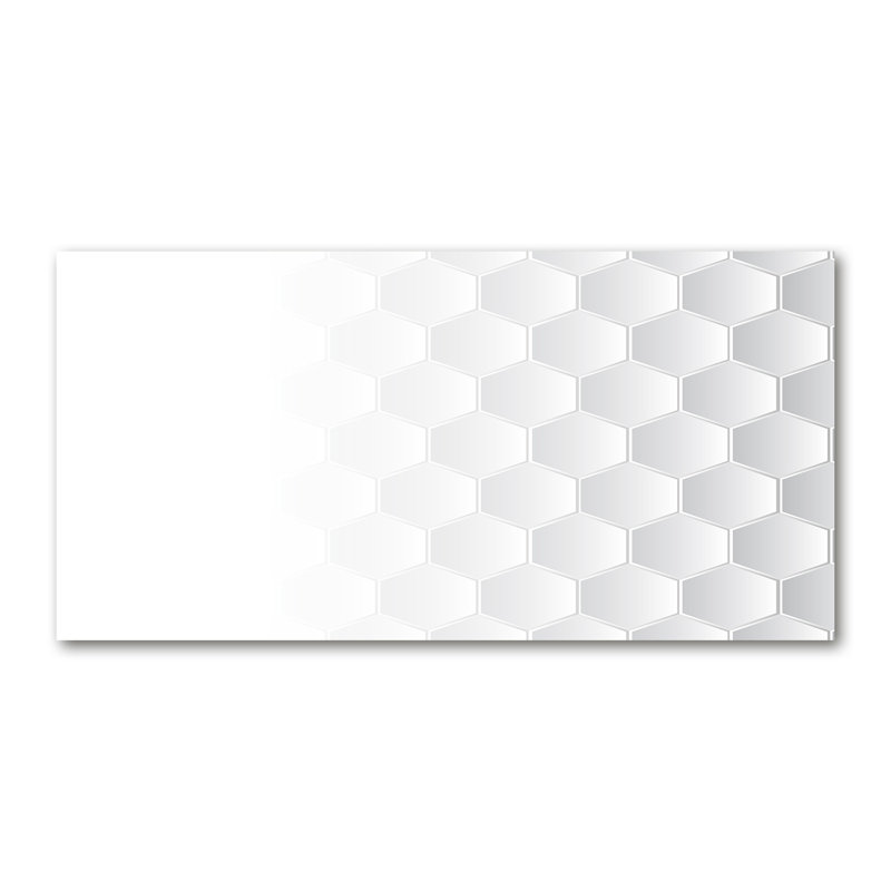 Hexagons Background - Wrapped Canvas Print