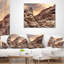 Housse de coussin carré et insert paysage