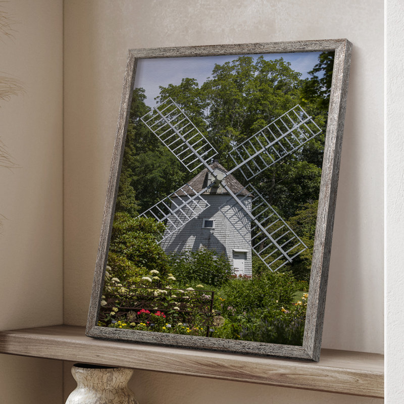 Memories of Holland Framed Print - Solid Wood, H 11 po x l 9 po