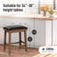 Tabouret de comptoir 24 po Jelissa-551147443-538786535