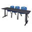 Table de formation Neyland Cain T-Base et 3 chaises empilables-32520357-32520361