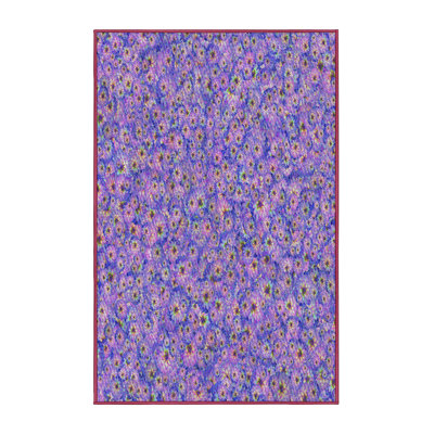Tapis mauve/rose à tisser électrique