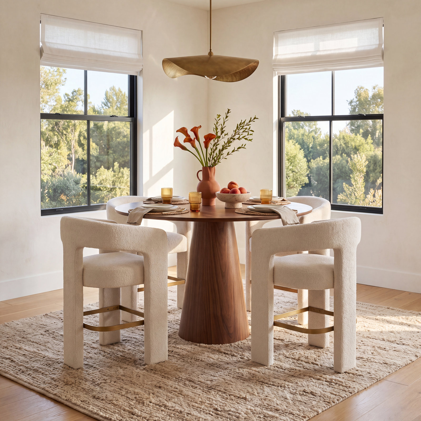 Darlington 5 - Piece Dining Set, White