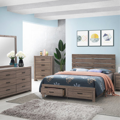 Ensemble de chambre avec grand lit 5 pièces Sherwood Barrel