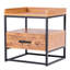 Table de chevet 1 tiroir en bois