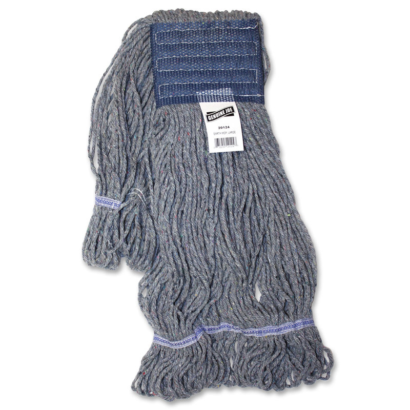 Tête de balai à recharger terre serre, Bleu, H 24 po x l 12 po x P 5 po
