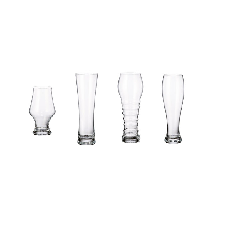 Ensemble de verrerie en cristal sans plomb 4 pièces MAISON FORINE