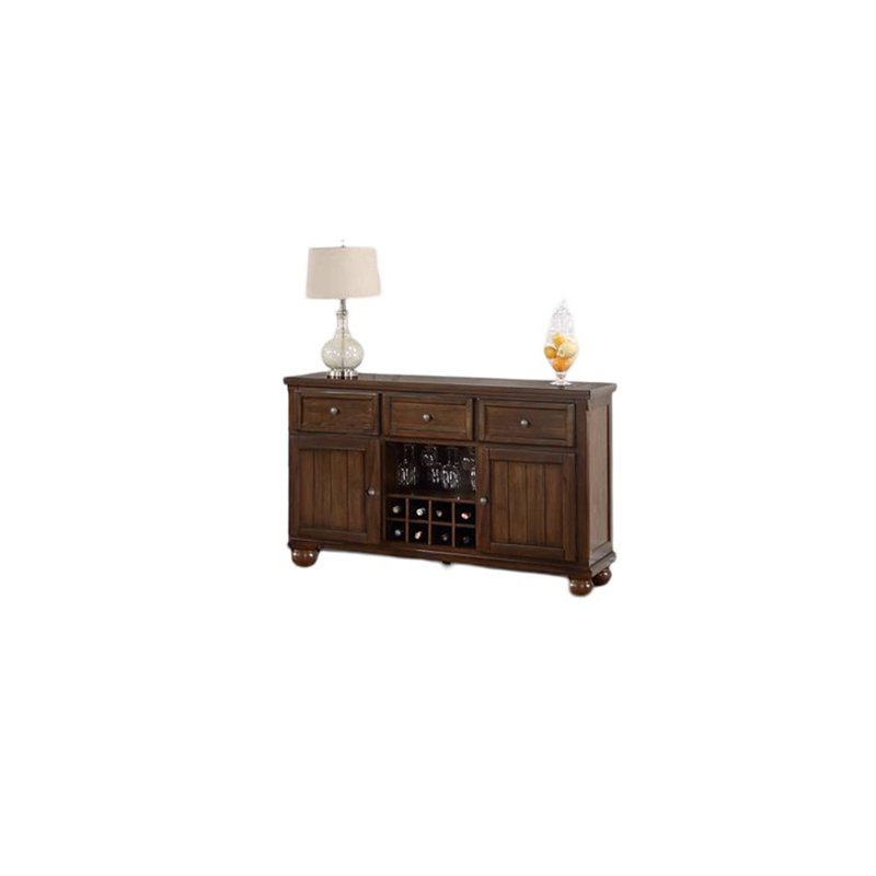 Meuble en bois de style traditionnel avec armoire de rangement 1Pc