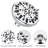 Drill-Free Slide Bar Combo Rain Showerhead 7-Setting Hand, Dual Shower Head Spa System-118534819