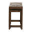 Casalee Solid Mango Wood 2-Piece Nesting Table Set with Carved Tabletops-1296775633-1296775632