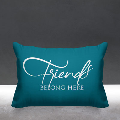Aspire Outdoor Reversible Throw Pillow