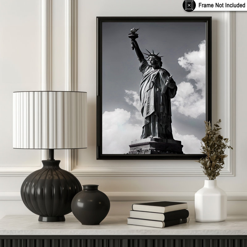 Statue de la liberté, Unframed, Poster, 18"H x 24"W