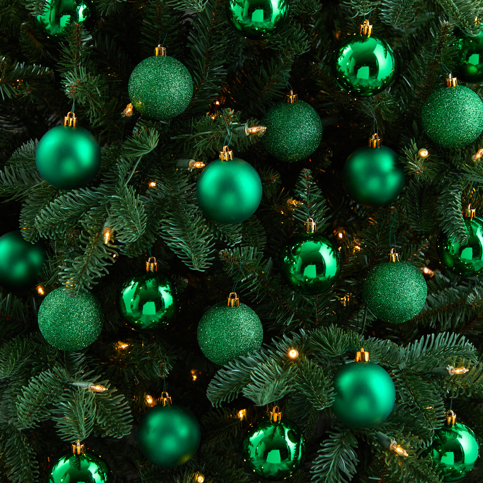 3" Shatterproof Bauble, Green