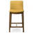Shannon Counter Chair In Dark Yellow Velvet-489673666