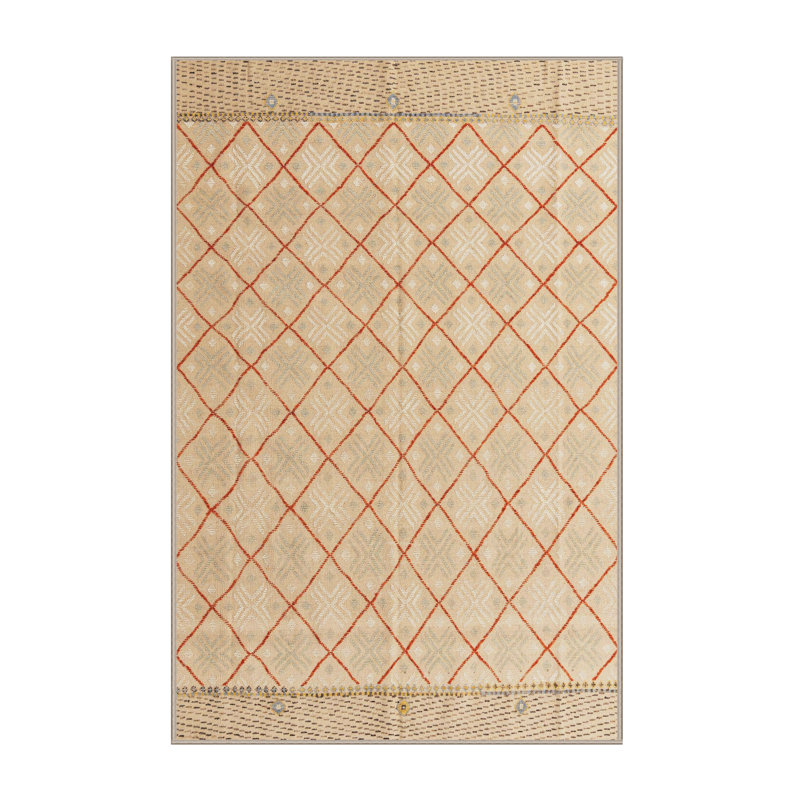 Abstract Indoor Rug, Rectangle 8' x 12'