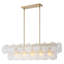 Lustre en verre Sunflower