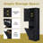 67.7'' Tall Wooden Storage Cabinet With Tilt Out Compartment, Drawer And Adjustable Shelf For Bathroom, Living Room And Entryway(Black)-339513329