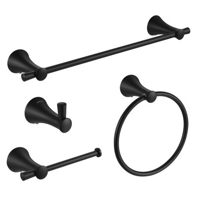 4 - Piece Bathroom Hardware Set