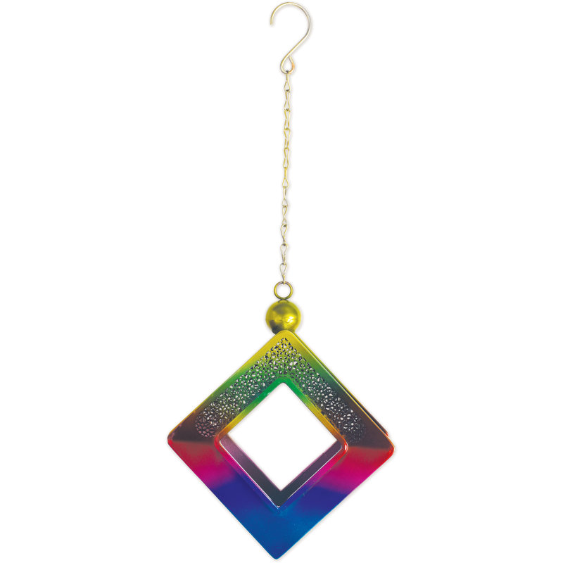 Diamond Rainbow Hanging Birdfeeder - 59A709A388394C03B055D0636E7AEB61