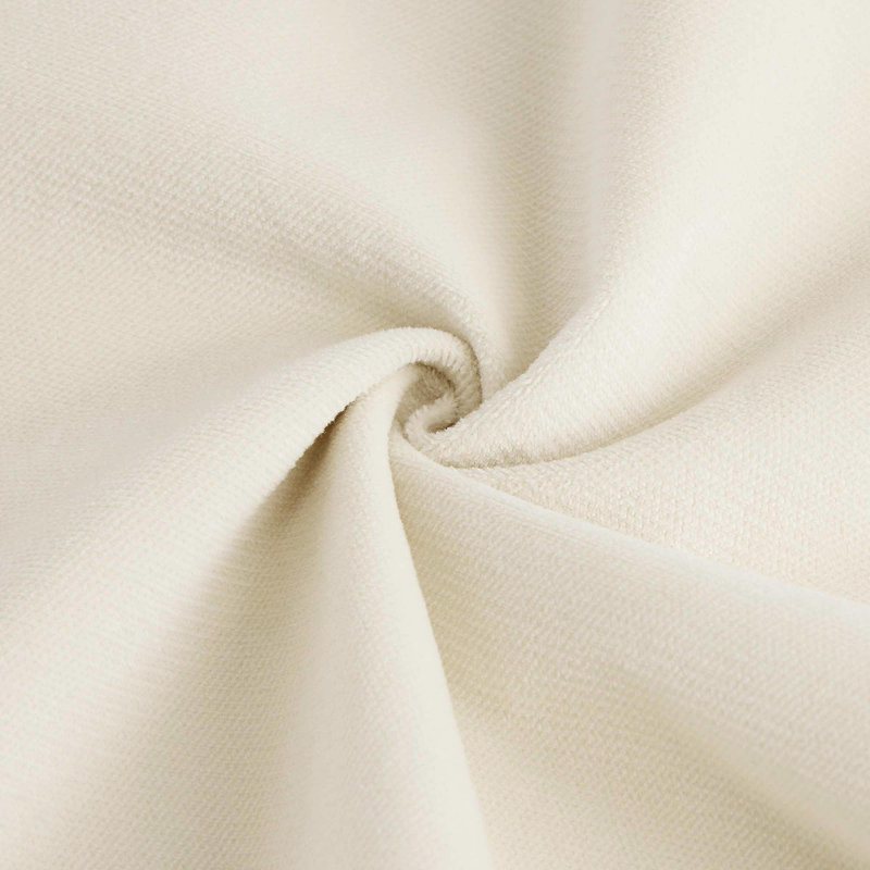 Canapé modulaire en velours surdimensionné Comfort, Crème