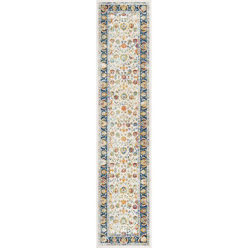 Carollou Oriental Indoor Rug, Runner 2'7" x 12'