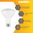 10 Watt (65 Watt Equivalent), BR30 LED Dimmable Light Bulb E26/Medium (Standard) Base-62370987