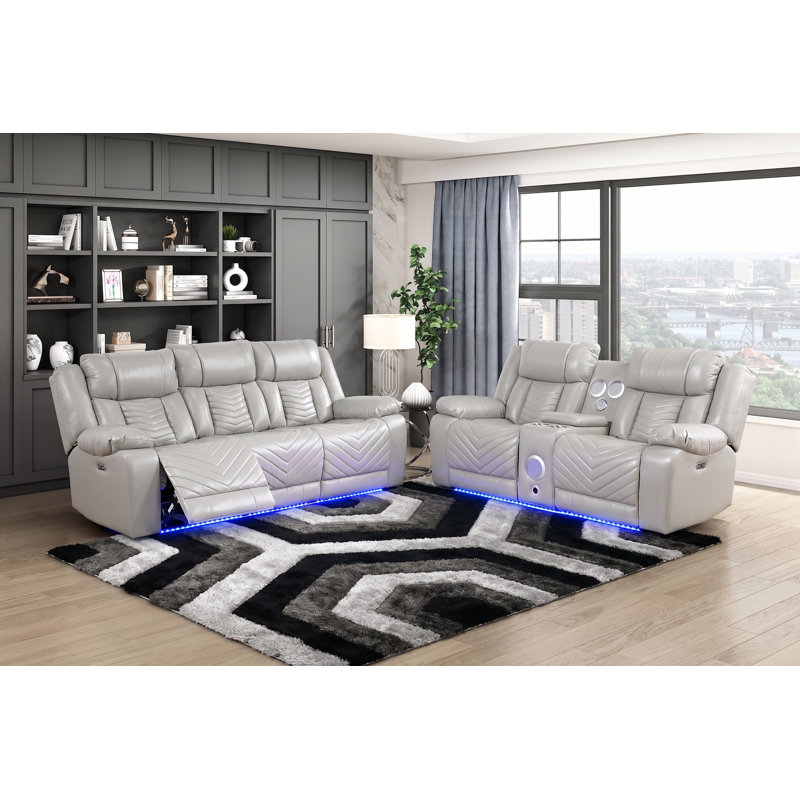 RugGuy Geometric Modern Area Rug - Black & Gray Hexagon - for Living Room, Dining Room - 5'3" x 7'3" , Shed-Free, Easy to Clean