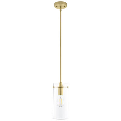 Luminaire suspendu cylindrique à 1 lumière Angelina