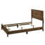 Lit double à finition cerisier brun - Mobilier de chambre à coucher contemporain en bois avec une touche de style-312903818-312903821